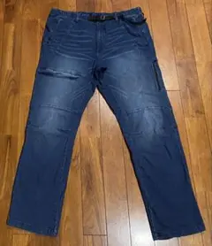 ワークマン フィールドコア エアロストレッチ クライミングデニムパンツ 4L