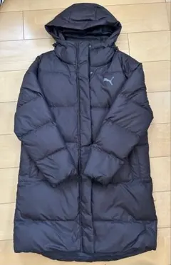 PUMA ブラック ベンチコート レディース Lサイズ