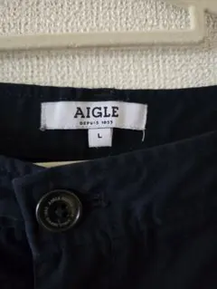 AIGLE レディースネイビーパンツのサムネイル