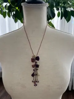 トルコイーネオヤ花モチーフ ネックレス