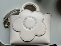 MARY QUANT ショルダーバッグ ホワイト