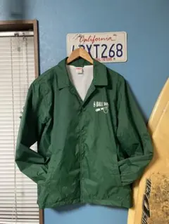 アメカジ　コーチジャケット Ｍ　8ボール　USA ビンテージ