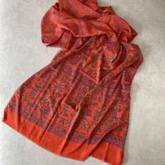 新品未使用 大判 インド シルクサリー インテリア カーテンにも