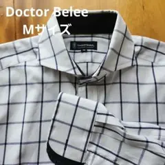 Doctor Belee☆白×黒のようなネイビーのようなチェック Mサイズ
