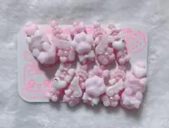 ‪‪❤︎‬現品❤︎ 平成女児 地雷系 量産型 ねこ ピンク ゴテゴテネイル