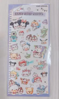 フラッフィースケッチシール キャラクターセット