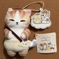 mofusand×サンリオキャラクターズ カチューシャマスコット　ポムポムプリン