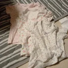 花柄 半袖シャツ 95cm未満