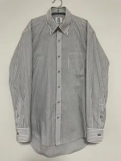 ブリックハウス 東京シャツ 長袖シャツ スリムフィット ストライプ