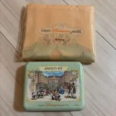 ディズニーホテル、ディズニーランドホテル宿泊者限定エコバッグ&アメニティ缶セット