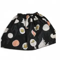 RED Valentino レッドバレンチノ 膝上丈お花柄スカート 38のサムネイル