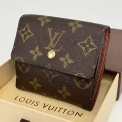 極美品✨️ルイヴィトン　モノグラム　ポルトモネ　ビエ　カルトクレディ　折り財布