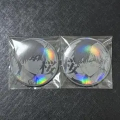 WIND BREAKER 桜遥 ホログラム缶バッジ 2点セット