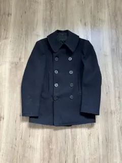 40s US NAVYネイビー ピーコート 10ボタンpea coat