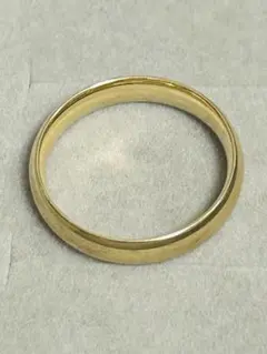 ゴールド リング シンプル ケース付き
