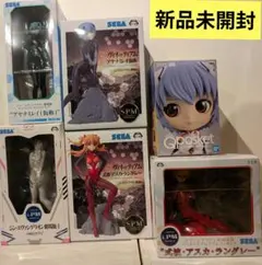 エヴァンゲリオン　プライズ フィギュア　6個セット