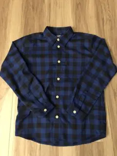 モンベル チェックシャツ サイズ150 キッズ