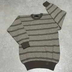 dunhill ウール100% ニットセーター グレー系
