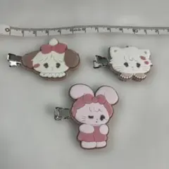 lil ala mode mikko フロッキー前髪クリップ 3点まとめ売り