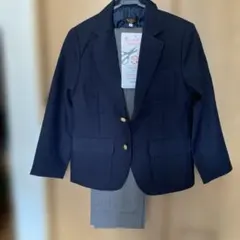 ネイビー ブレザー ゴールドボタン 3ポケット150㎝ブレザーにズボン