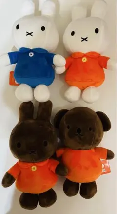 ミッフィー ぬいぐるみ 4体セット