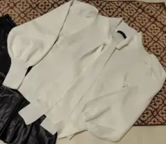 GORGE リボン付きニットセータ♡フリーサイズ