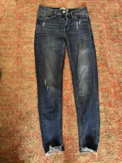 ZARA ダメージ加工 スキニーデニム EUR36