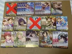 ヴァイスシュヴァルツ アイマス シャニマス RRR WIR SR まとめ売り