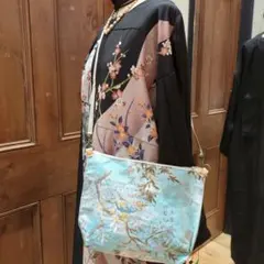 帯リメイクショルダーバッグNow1484