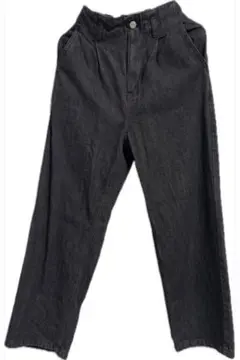 コルザ デニムパンツ 黒 M