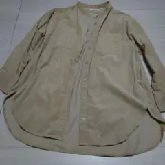 Discoat・コーデュロイノーカラーシャツ・美品