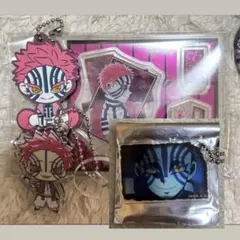 鬼滅の刃 アクリルキーホルダー アクスタ 3点セット　猗窩座