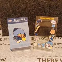 【タキシードサム】タイトーくじ サンリオ×侍ジャパン G賞 クリアカードセット