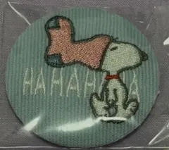 2025 スヌーピー コーデュロイ 刺繍缶バッジ PEANUTS