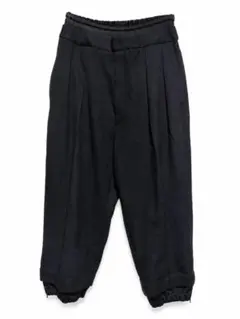Yohji Yamamoto REGULATION 裾ドローコードワイドパンツ - メルカリ