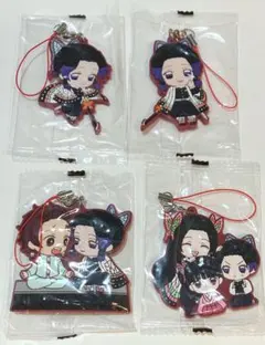 鬼滅の刃　ラバーマスコット　胡蝶しのぶセット