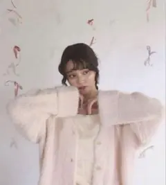 muguet pointe mohair knit cardiganのサムネイル