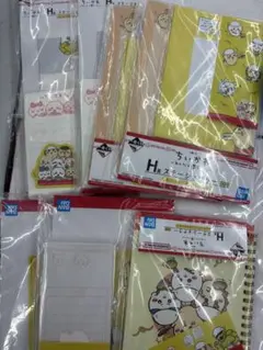 一番くじ　ちいかわ　ステーショナリーセット