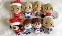 名探偵コナン　ぬいぐるみマスコット 8体セット