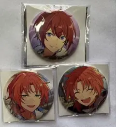 あんスタ　缶バッジ　レオ　司