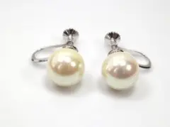 ウインクパール　8ｍｍ イヤリング SILVER(台）