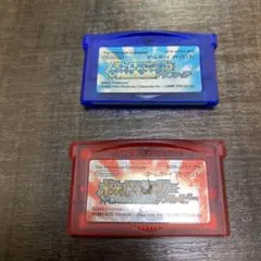 GBA ポケモン 2点セット サファイア　ルビー