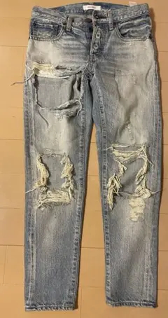 moussy ダメージデニム　25インチ