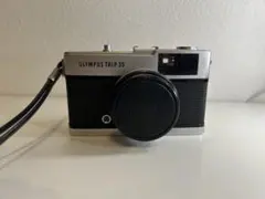 【美品】 OLYMPUS trip35 (レンズカバー、ストラップ付)