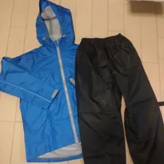 レインコート　150上下セット　カジメイク