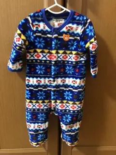 「ta様専用」ミキハウス　Hot Biscuits フリースロンパース 70