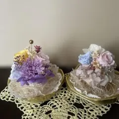 ２点プリザーブドフラワーアレンジメント