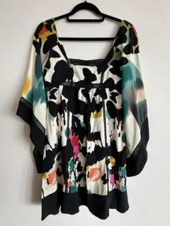 DVF バタフライワンピース US2のサムネイル