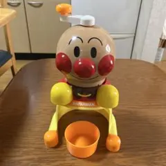未使用展示品】アンパンマン でっかい氷かき 絶版 希少 氷削り器【説明