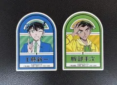 名探偵コナン モバイルステッカーコレクション vol.4 工藤新一 服部平次